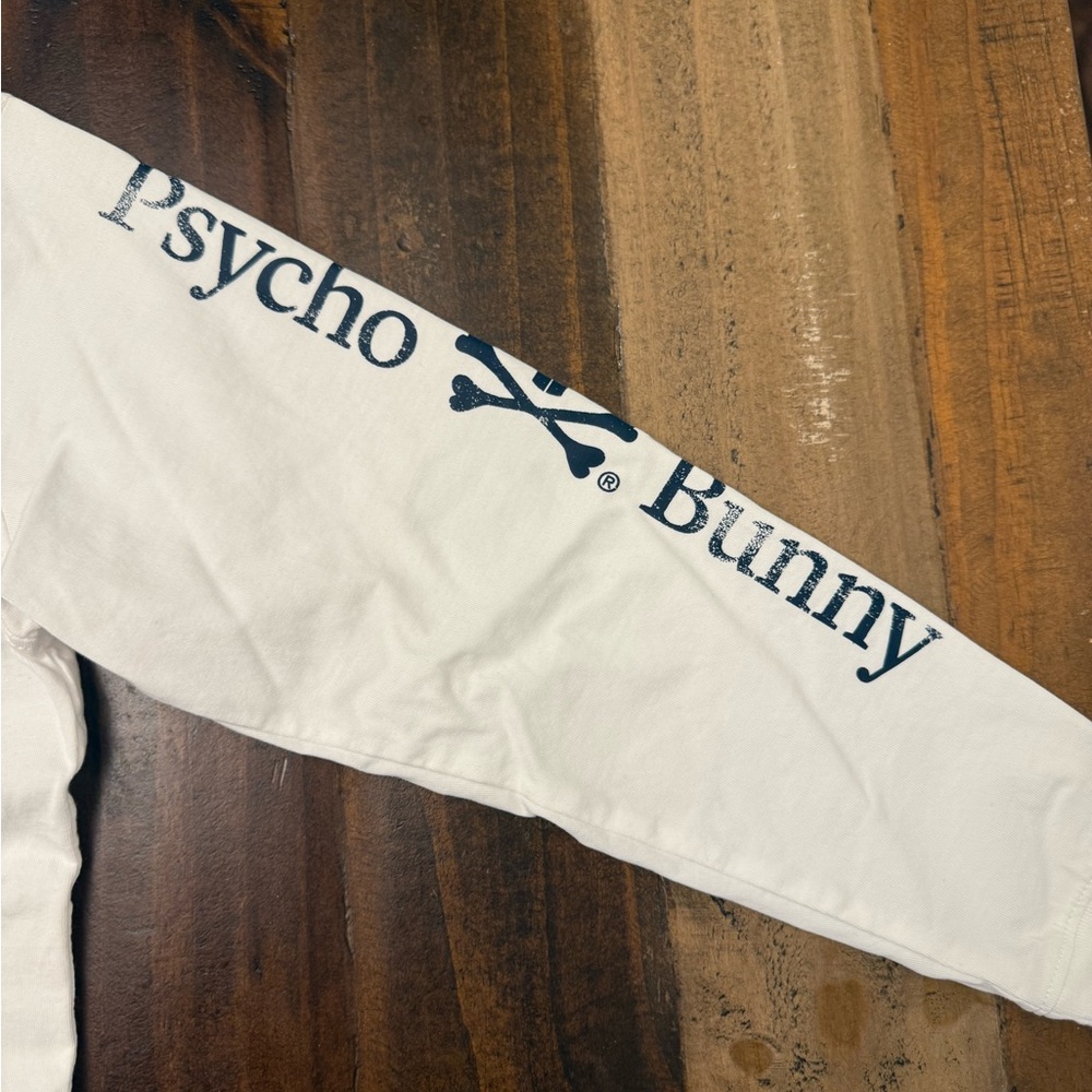 White Kids Shirt with Bunny Logo - Picture 3 of 4